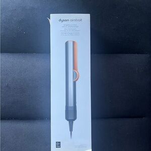 Dyson AirStrait in Silver and Orange